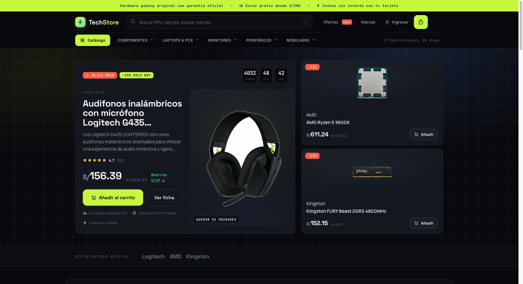 Diseño Tech Store